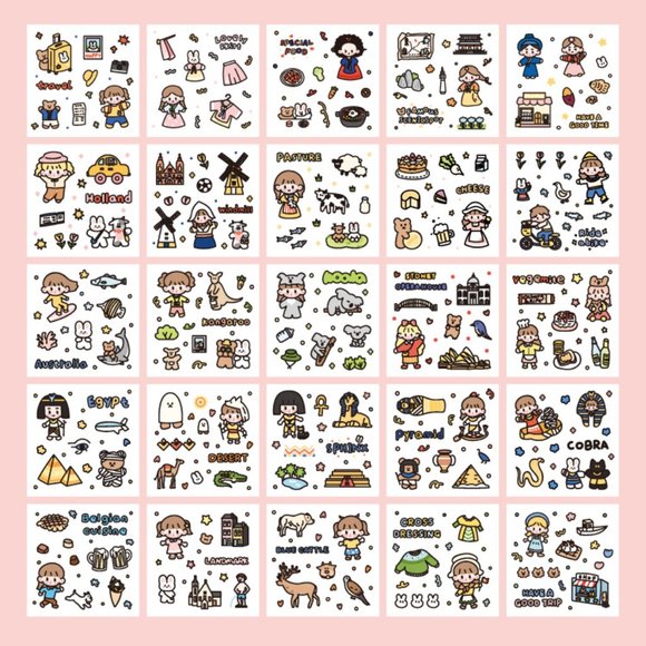 Globetrotting Stickers - Picture 4 of 5